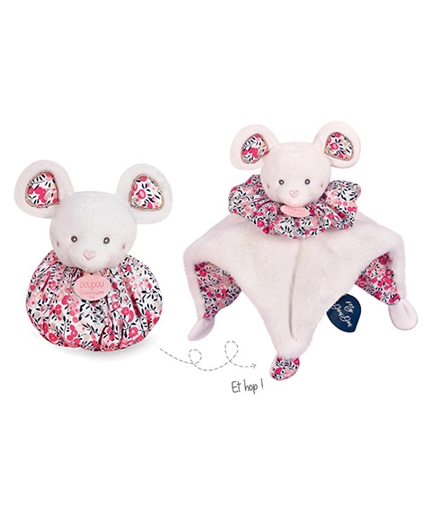 DouDou et Compagnie Paris Usínáček myška růžová 3v1