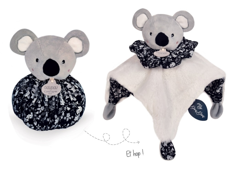 DouDou et Compagnie Paris Usínáček šedá koala 3v1