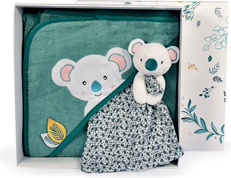 Doudou Dárková sada - plyšová koala s osuškou