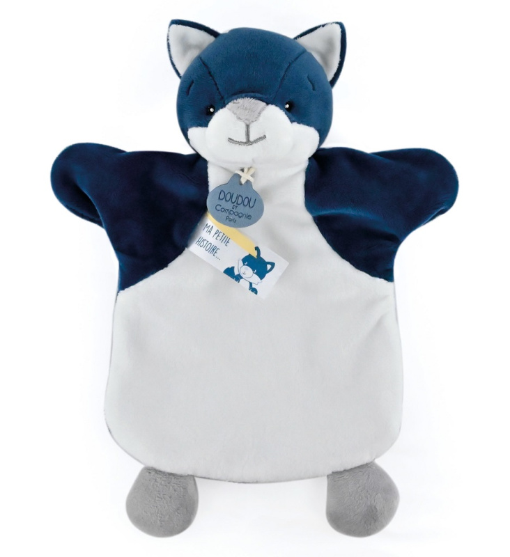 Doudou maňásek vlk 25 cm