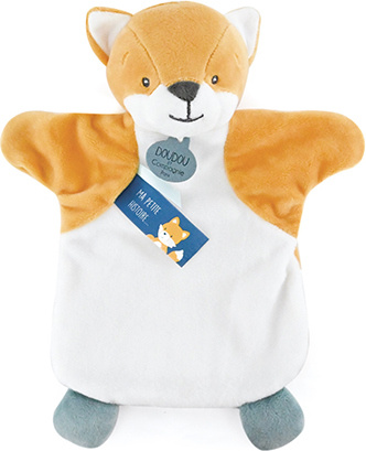 Doudou Plyšový maňásek liška 25 cm