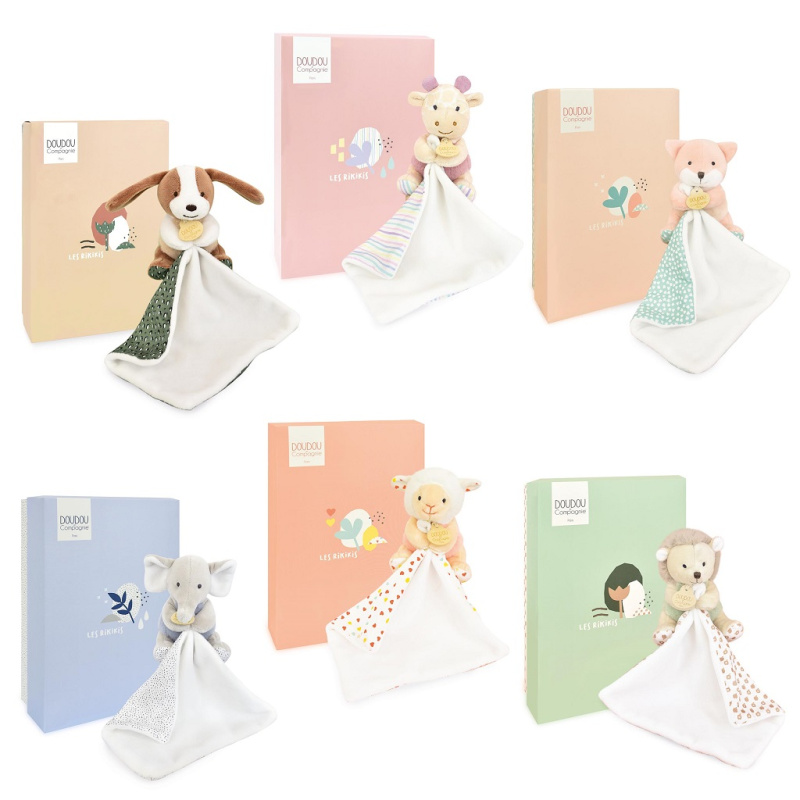 Doudou et Compagnie Paris Doudou Plyšový ježek s dečkou 11 cm