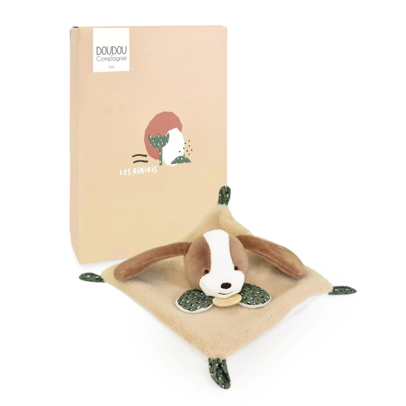 Doudou et Compagnie Paris Doudou muchláček růžový Žirafa 19 cm