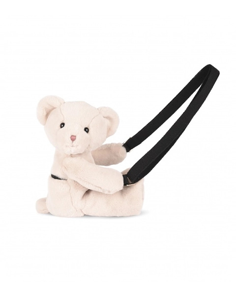 Doudou Plyšová taška přes rameno Medvídek béžový 30 cm