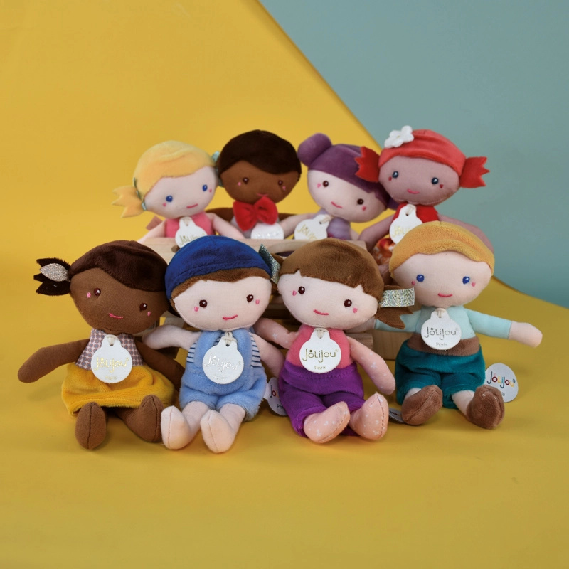 Doudou Jolijou Enzo 16 cm modrá