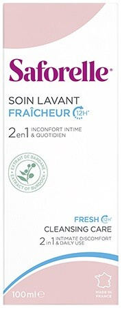 Saforelle Fresh osvěžující gel na intimní hygienu 100 ml