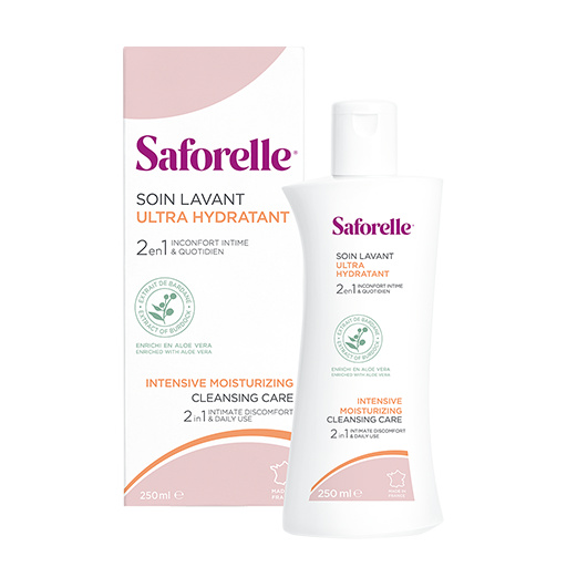 Saforelle Ultra Hydratační intenzivně hydratační gel na intimní hygienu 250 ml