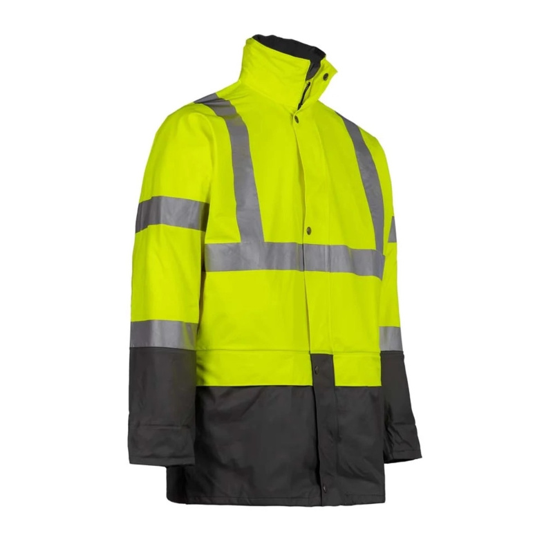 NINE WORTHS Pracovní bunda do deště HI-VIS BANDIT fluorescenční žlutá L