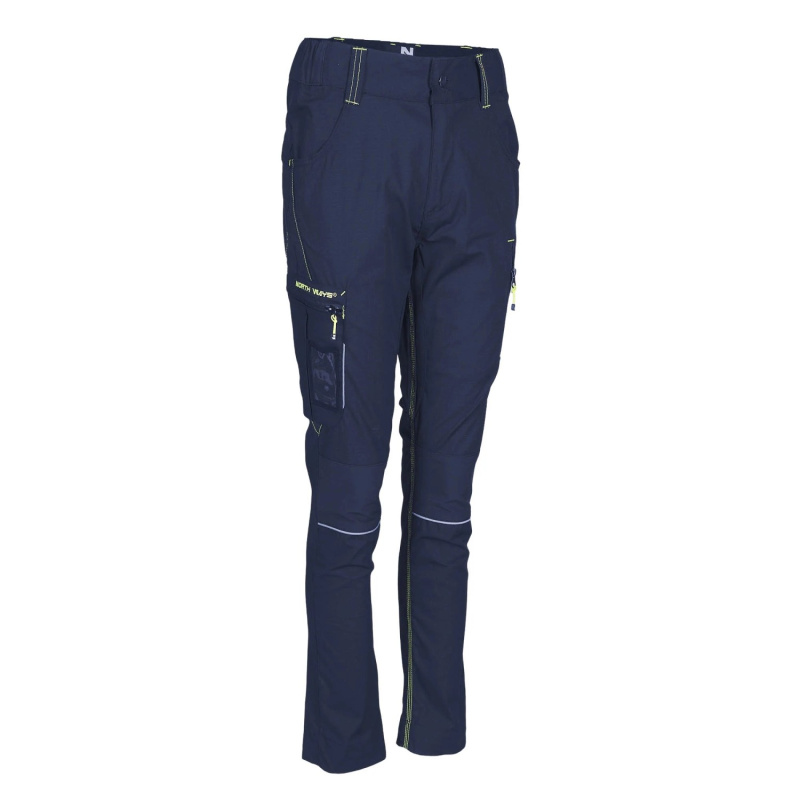 NINE WORTHS Dámské pracovní kalhoty LUCIE námořnická modrá/černá 48