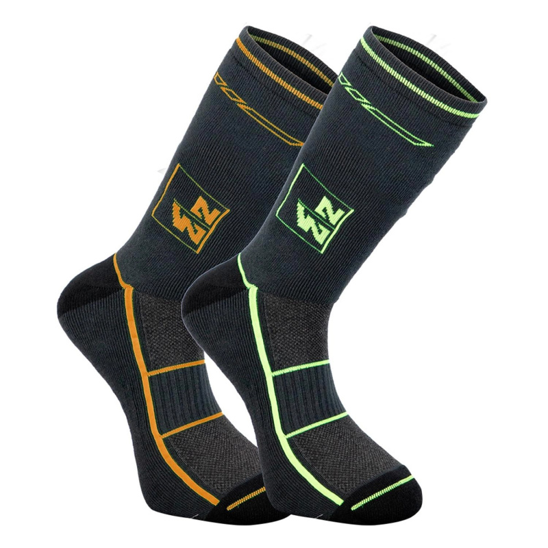 NINE WORTHS Pracovní ponožky ANKER, oranžové, vel. 43-46