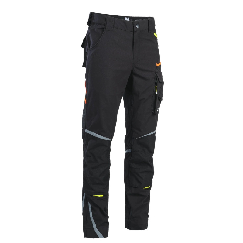 NINE WORTHS Pracovní kalhoty NIEUPORT černá 56