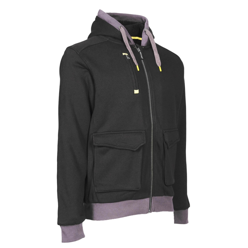 NINE WORTHS Zimní pracovní bunda DAKOTA černá L