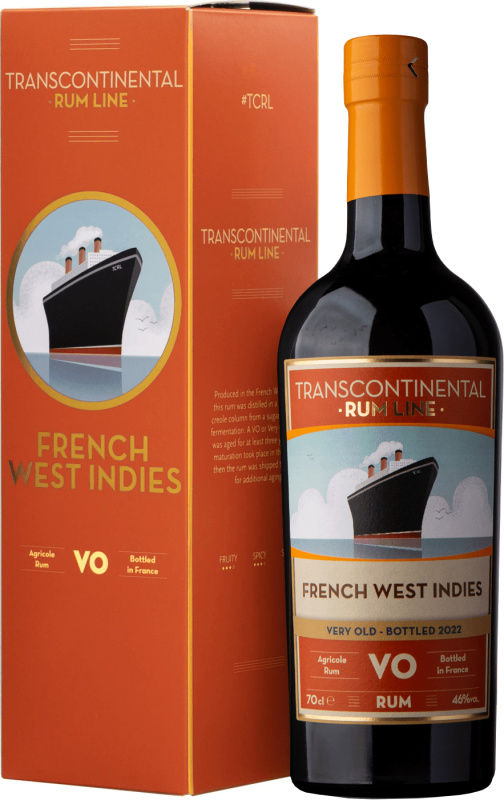 Transcontinental Rum Line French West Indies VO 2022 46% 0,7l