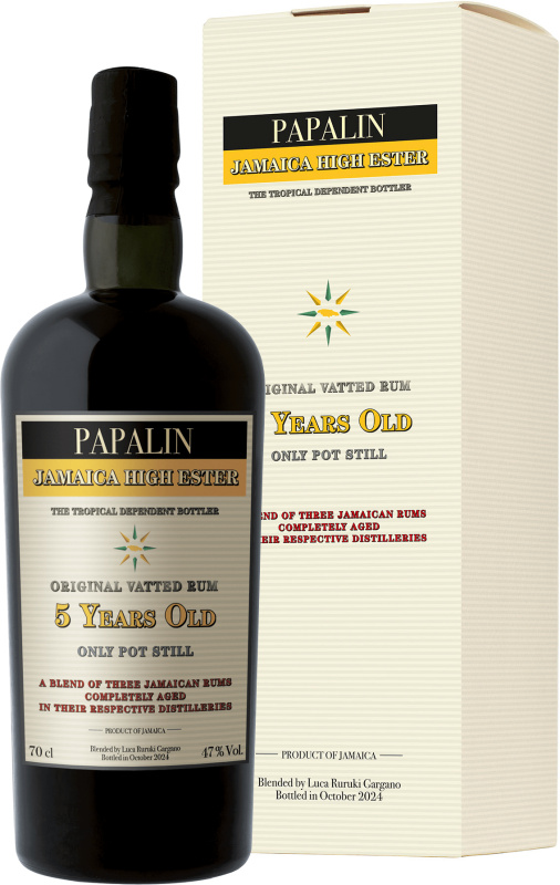 Papalin Jamaica High Ester 5 letý 47% 0,7l