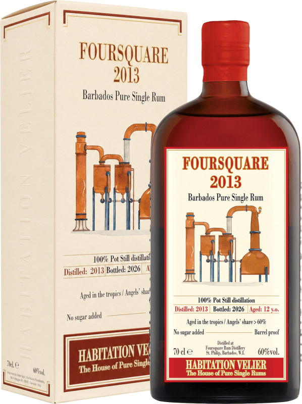 Habitation Velier Foursquare 2013 12letý 60% 0,7l