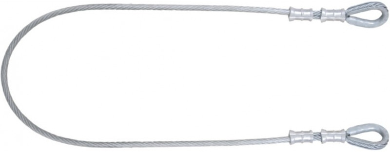 Smyčka ocelová Kratos Safety FA6000610 1 m