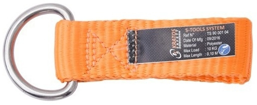 Popruh s D kroužkem Kratos Safety TS9000104 0,1 m