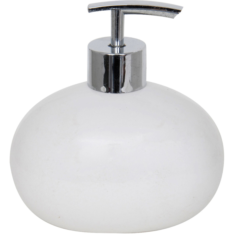 Dávkovač mýdla Java, keramický, bílý