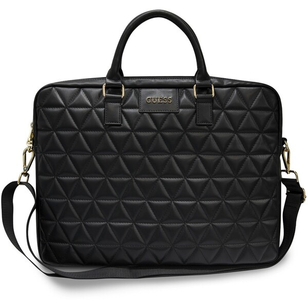 Guess Taška na notebook 15-16" - Guess, Quilted Bag Black