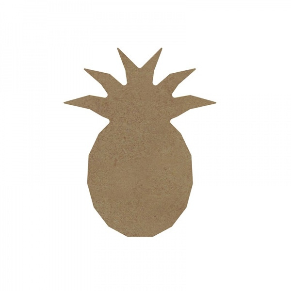 Dřevěný výřez k dekoraci Gomille, 15 cm – ananas Aladine
