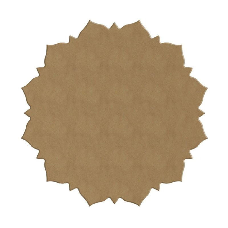 Gomille Dřevěný výřez k dekoraci Gomille, 20 cm - Mandala 3
