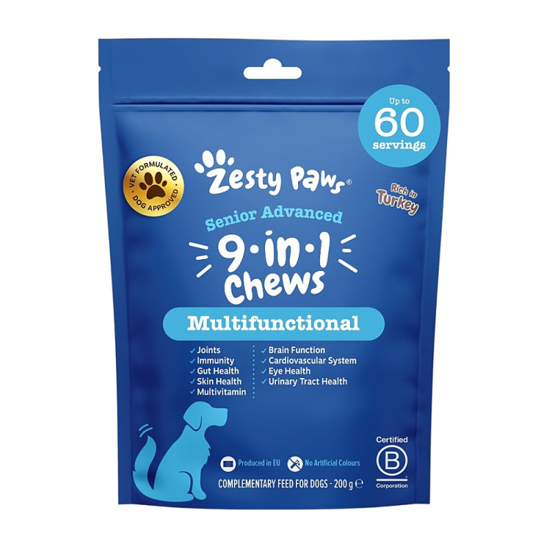 Zesty Paws Senior Advanced 9in1 Chews 60ks