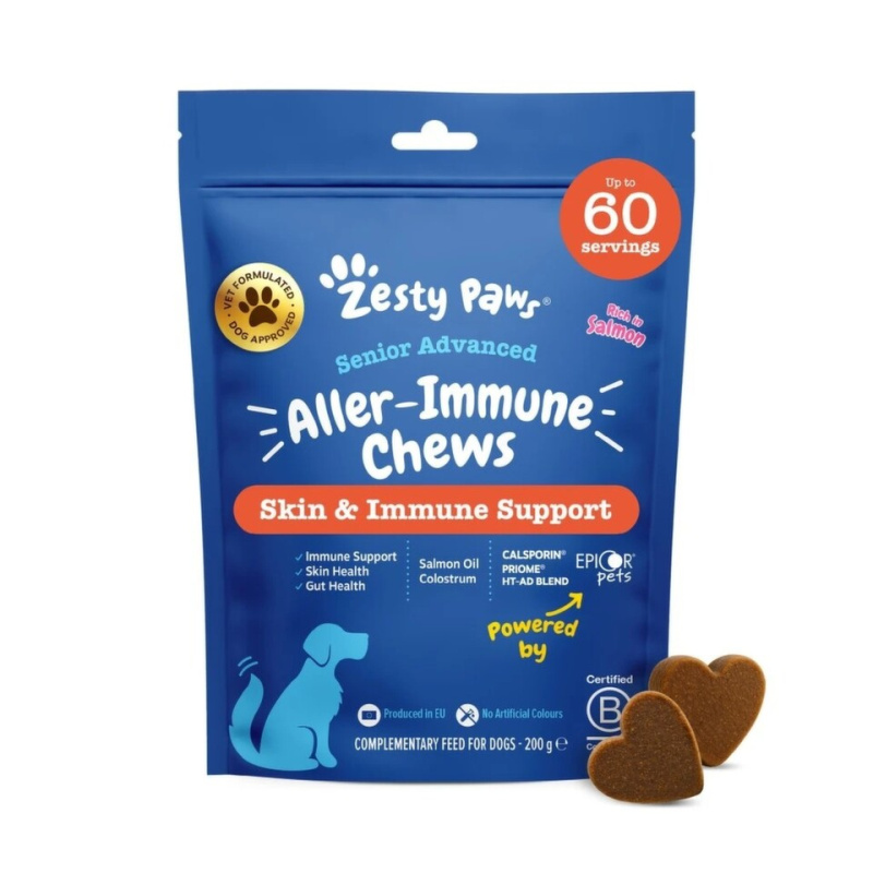 Zesty Paws Senior Advanc.Allergy&Immune Chews 60ks