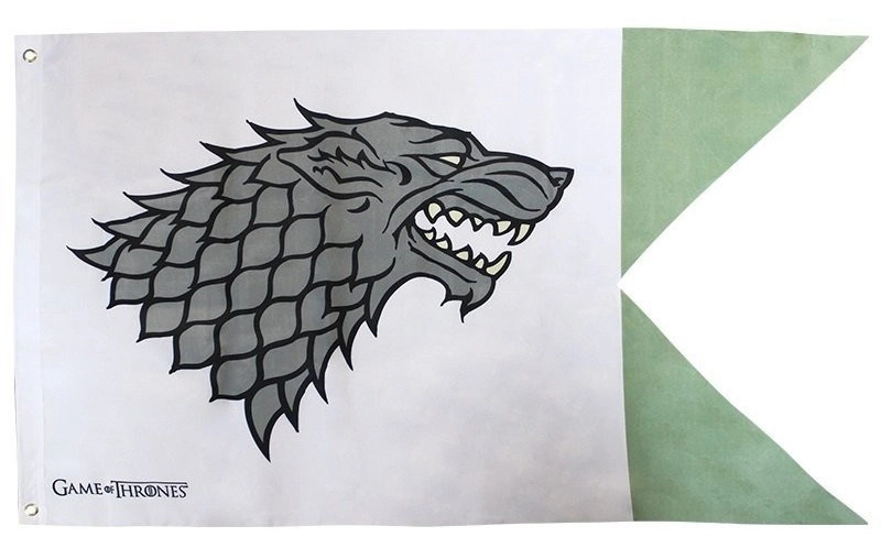 Game of Thrones vlajka Stark 70 × 120 cm