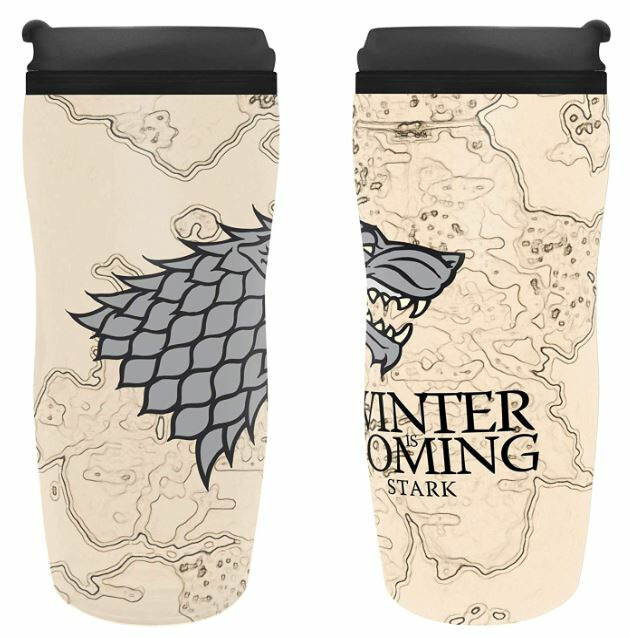 Hrnček Game of Thrones: Winter is coming cestovný (355 ml)