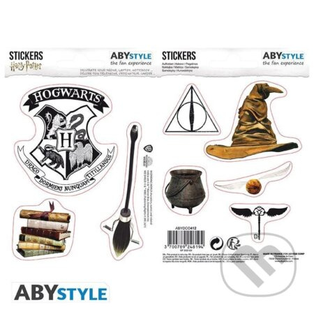 Harry Potter Samolepky - Magické předměty Abysse Corp S.A.S.