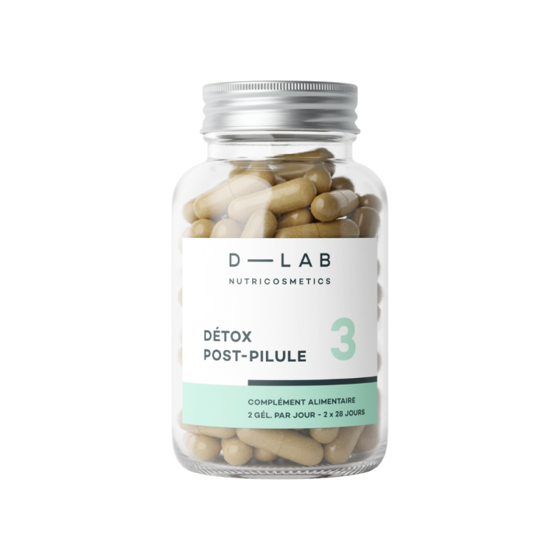 D-LAB Detox po vysazení hormonální antikoncepce 112 kapslí