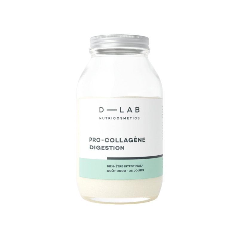 D-LAB Pro-Collagen Digestion pro podporu trávení kokos 190 g