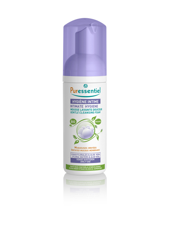 PURESSENTIEL ORGANIC Intimní mycí pěna BIO 150ml