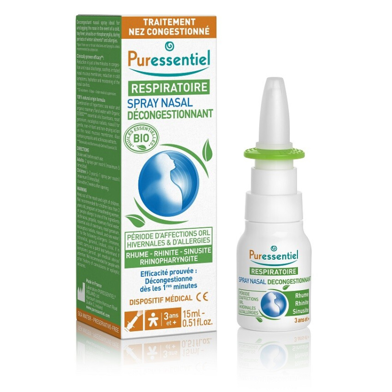 PURESSENTIEL Nosní sprej 15ml