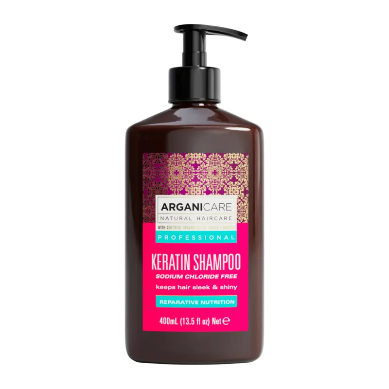 Arganicare Keratin regenerační šampon 400 ml