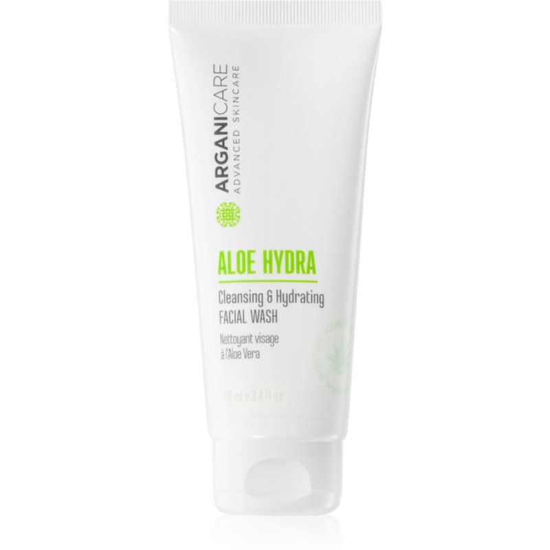 Arganicare Aloe Hydra Facial Wash čisticí přístroj na obličej 100 ml