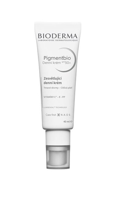 Bioderma Pigmentbio Daily Care SPF 50+ zesvětlující krém na pigmentové skvrny SPF 50+ 40 ml