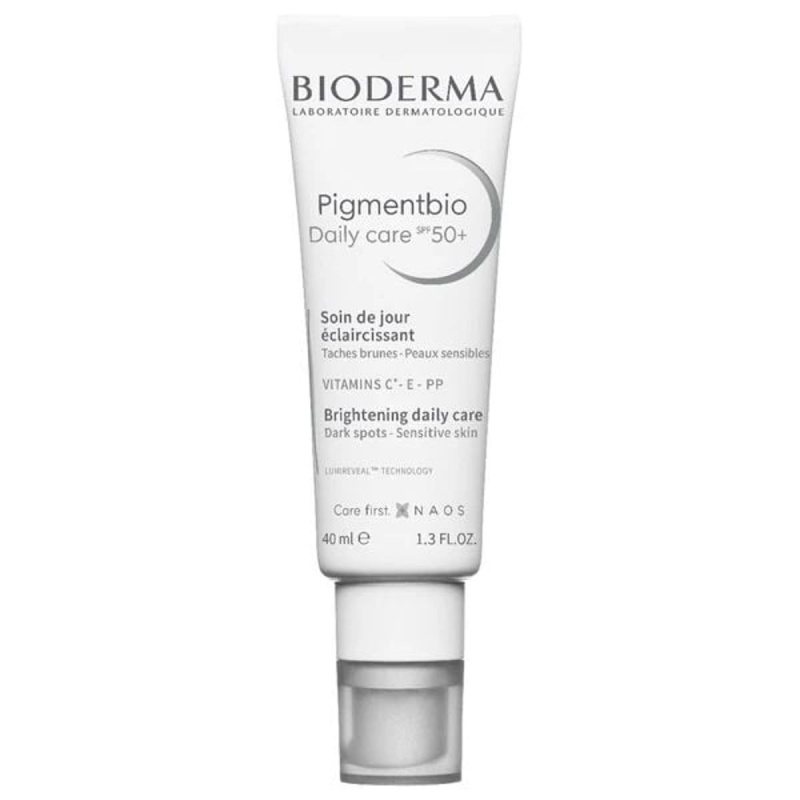 Bioderma Pigmentbio Daily Care SPF 50+ zesvětlující krém na pigmentové skvrny SPF 50+ 40 ml