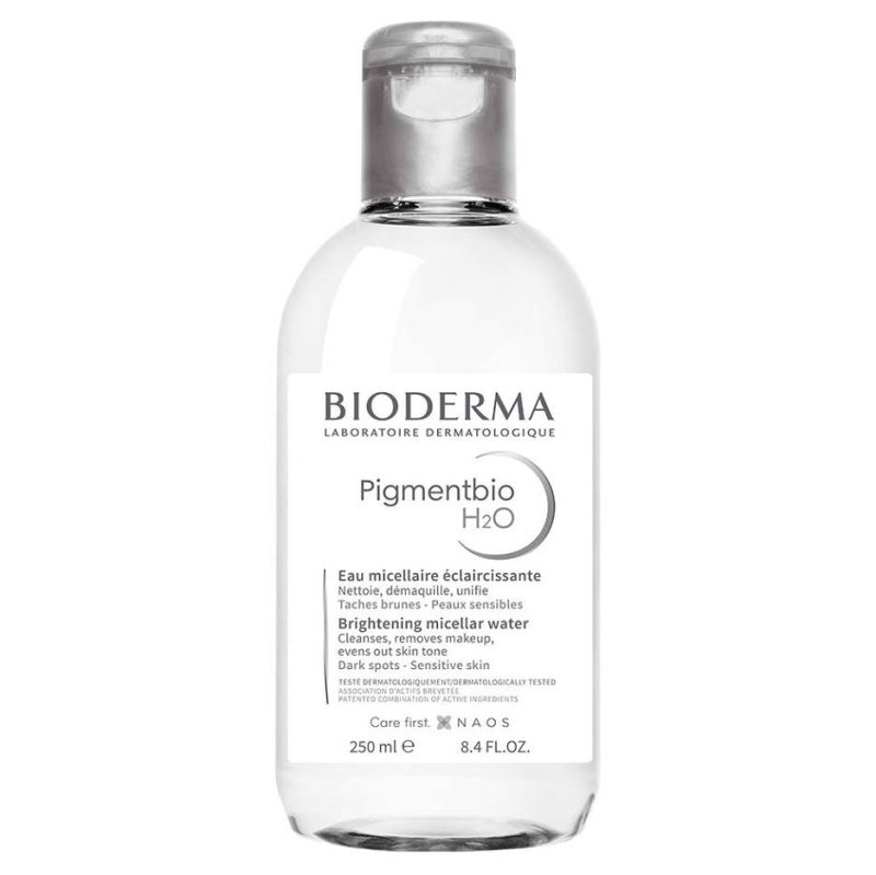 Bioderma Pigmentbio H2O jemná čisticí micelární voda proti tmavým skvrnám 250 ml