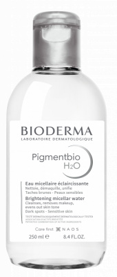 Bioderma Pigmentbio H2O jemná čisticí micelární voda proti tmavým skvrnám 250 ml