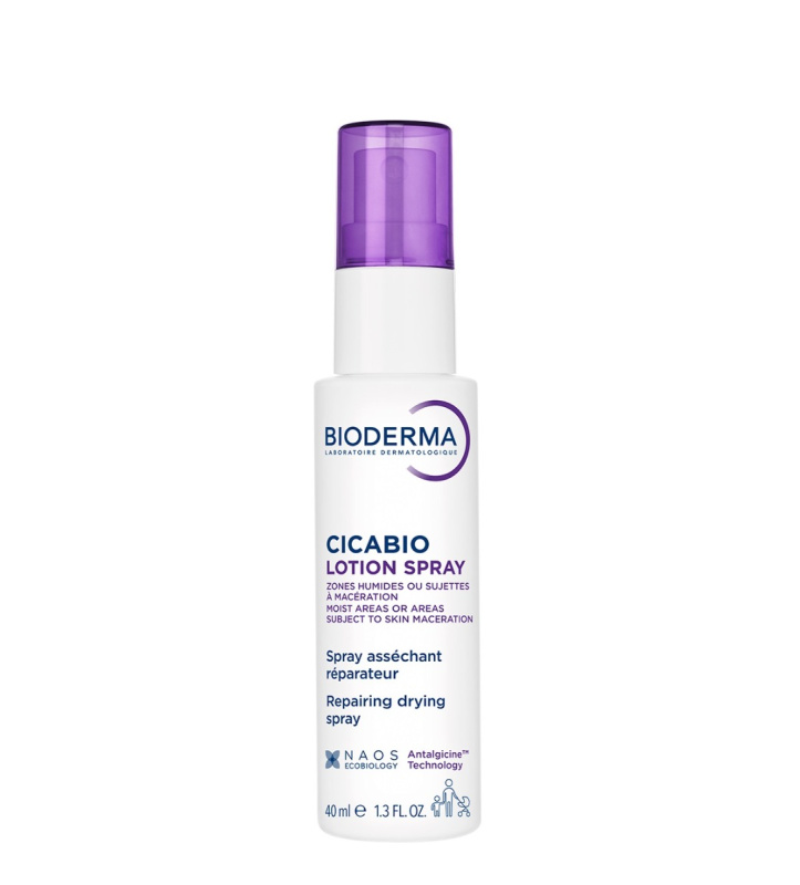 Bioderma Cicabio Lotion Spray vysušující a zklidňující sprej pro podrážděnou pokožku 40 ml