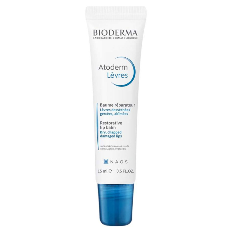 Bioderma Atoderm Balzám na rty obnovující balzám pro suché rty 15 ml