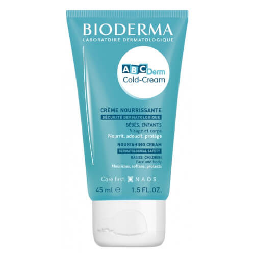 Bioderma ABC Derm Cold-Cream výživný krém na obličej a tělo pro děti od narození 45 ml