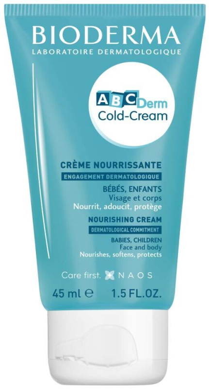 Bioderma ABC Derm Cold-Cream výživný krém na obličej a tělo pro děti od narození 45 ml