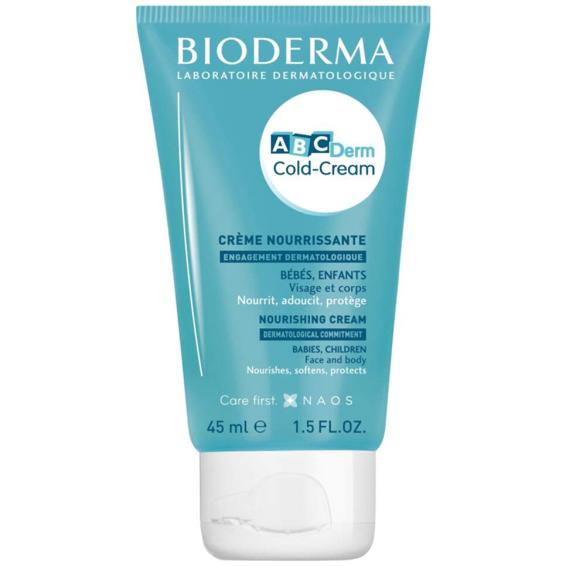 Bioderma ABC Derm Cold-Cream výživný krém na obličej a tělo pro děti od narození 45 ml