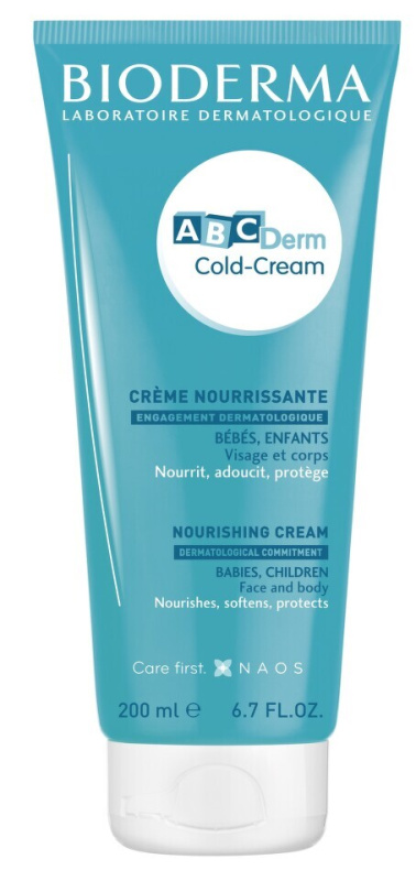 Bioderma ABC Derm Cold-Cream vyživující tělový krém pro děti 200 ml