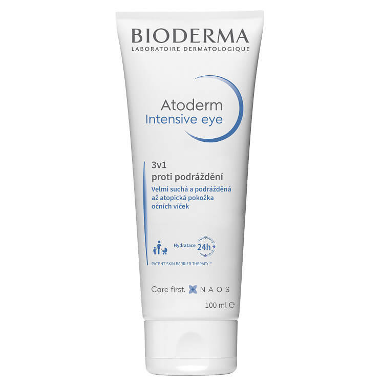 Bioderma Atoderm Intensive Eye zklidňující péče na podrážděná víčka 100 ml