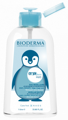 Bioderma ABCDerm H2O micelární čistící voda pro děti 1000 ml