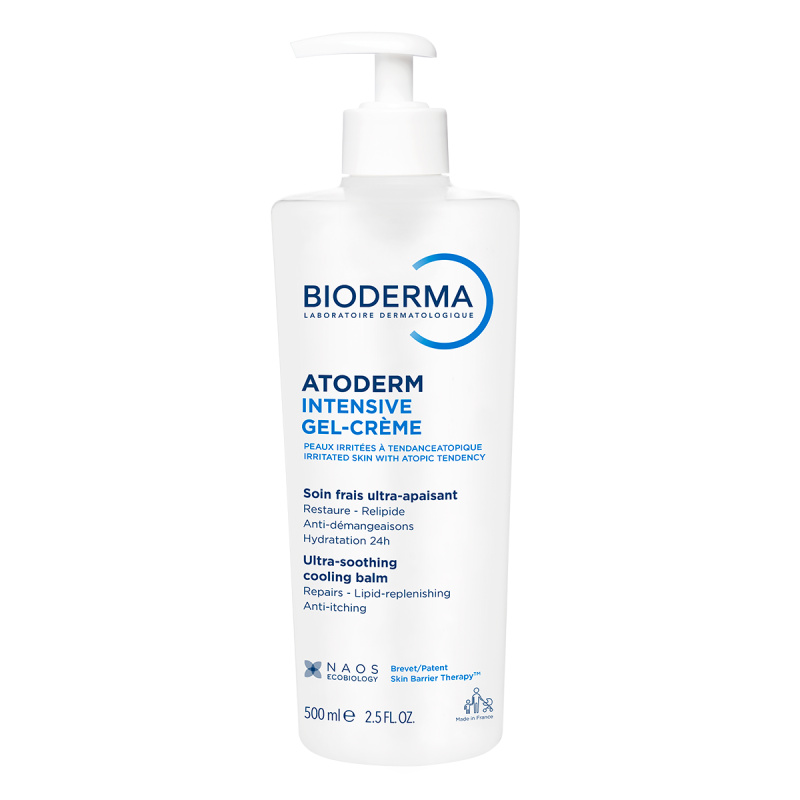 Bioderma Atoderm Intensive Gel-Cream zklidňující péče pro velmi suchou citlivou a atopickou pokožku 500 ml