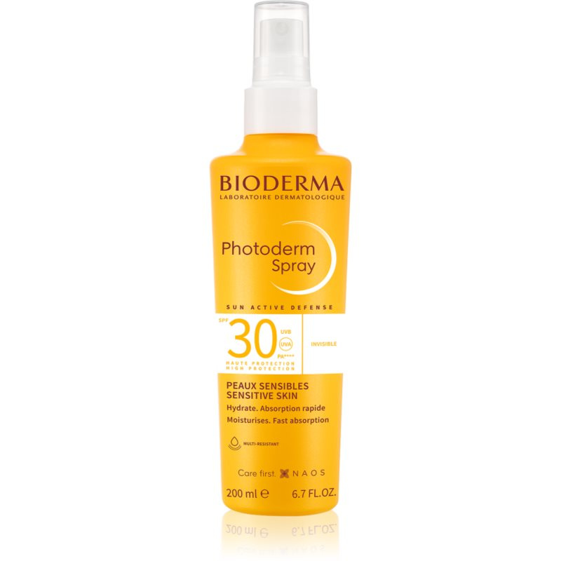 Bioderma Photoderm Sprej SPF 30 opalovací sprej SPF 30 200 ml